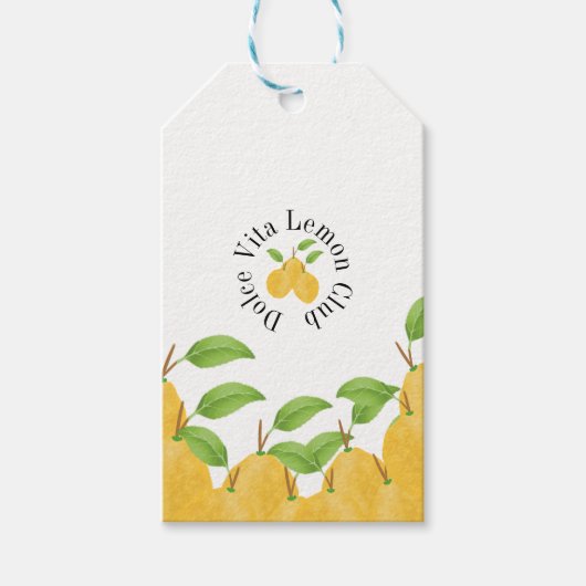 Lemon Bloom Collection ギフトタグ (正面)