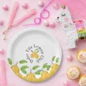 Lemon Bloom Collection ペーパープレート (パーティー)