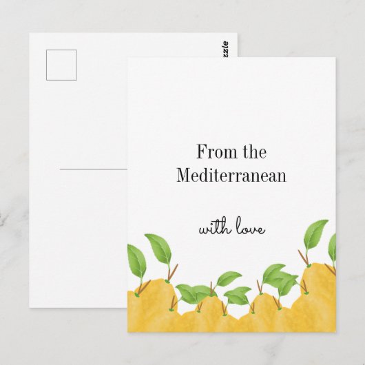 Lemon Bloom Collection  ポストカード (正面/裏面)