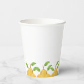 Lemon Bloom Collection 紙コップ (裏面)