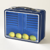 Lemon Blue Window Metal lunch box メタルランチボックス (裏面)