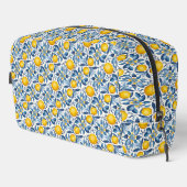 Lemon Botanical Blue and Yellow Summer Print ドップキット (右コーナー)