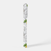 Lemon Botanical Classic Ornamental Phone Case iPhoneケース (右側面)
