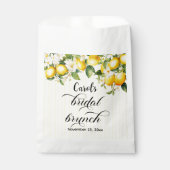 Lemon Branch Mediterranean Summer Bridal Brunch フェイバーバッグ (正面)