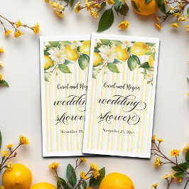Lemon Branch Mediterranean Summer Wedding Shower
