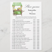 Lemon Bridal shower Shoe game (正面)