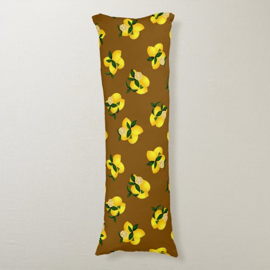 Lemon Brown ボディピロー (正面縦)