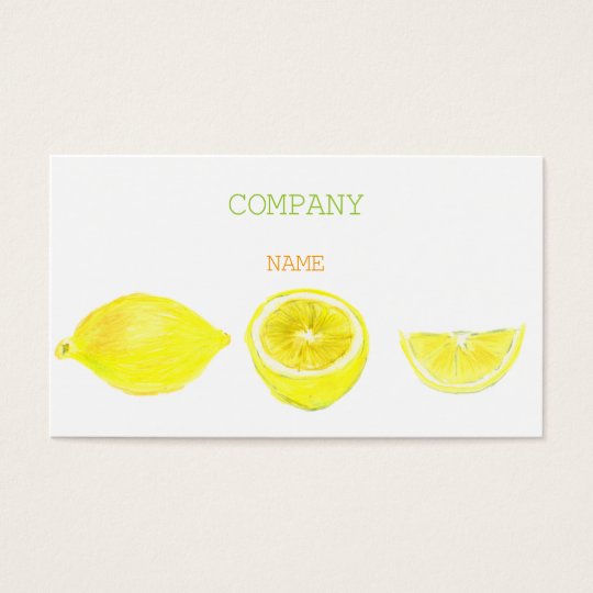 LEMON BUSINESSCARD 名刺
