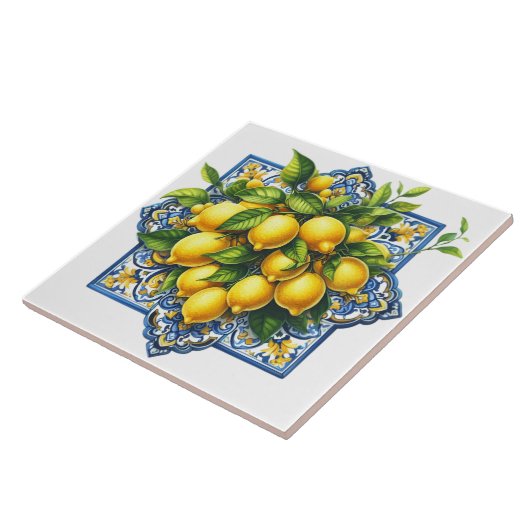 Lemon Ceramic Tile タイル (側面)