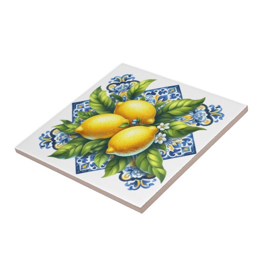 Lemon Ceramic Tile タイル (側面)