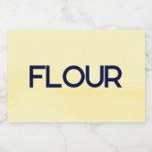 Lemon Chiffon Watercolor フードラベル (シングルラベル)