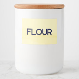 Lemon Chiffon Watercolor フードラベル