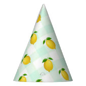 Lemon Citrus Summer Birthday パーティーハット (左)