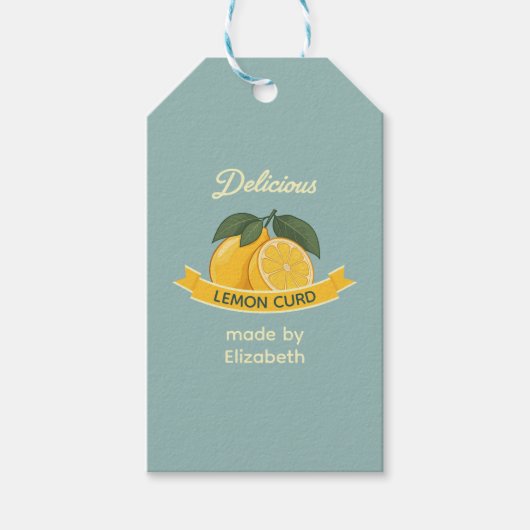 Lemon Curd ギフトタグ (正面)