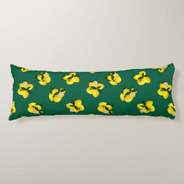 Lemon Dark Green ボディピロー