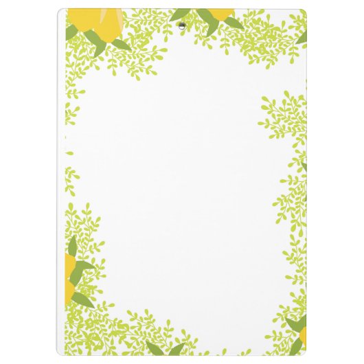 Lemon Design Paper Fun & Functional クリップボード (裏面)