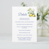 Lemon Enclosure Card Details エンクロージャーカード (スタンド正面)