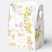Lemon Floral Birthday フェイバーボックス (オープン)