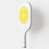 Lemon Fruit Slice Yellow ピックルボールラケット (左)
