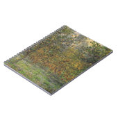 Lemon Grove in Bordighera by Claude Monet ノートブック (左側)