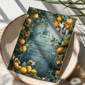 Lemon Grove Romance Wedding 出欠カード
