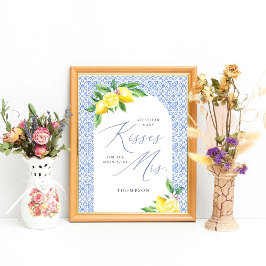 Lemon Guess How many キスfor the Someet to Mrs. ポスター