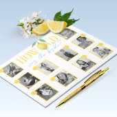 Lemon How Old Was The Bride Photo Game Pack of 40 ノートパッド