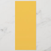 Lemon Kissed Wedding Flat Menu メニュー (裏面)