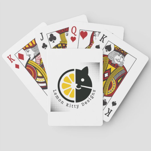 Lemon Kitty Designs-Playing Cards トランプ (裏面)