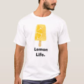 Lemon Life Tote Bag – Fun Summer Citrus Design Tシャツ (正面)