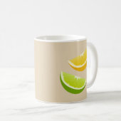 Lemon & Lime Citrus Coffee Mug Gift コーヒーマグカップ (正面右)