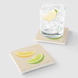Lemon & Lime Citrus Stone Coaster ストーンコースター