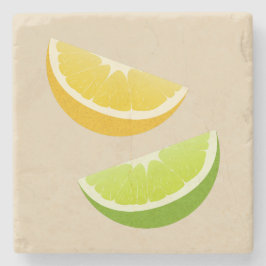 Lemon & Lime Citrus Stone Coaster ストーンコースター
