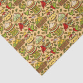 Lemon & Lime Twitter pattern tissue paper 薄葉紙 (詳細)