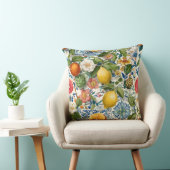 Lemon Mediterranean Decorative Throw Pillow  クッション (椅子)
