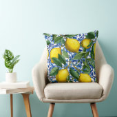 Lemon Mediterranean Decorative Throw Pillow  クッション (椅子)