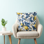 Lemon Mediterranean Decorative Throw Pillow  クッション (椅子)