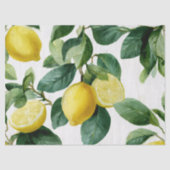 Lemon Mediterranean Decorative Tissue Wrap Paper 薄葉紙 (正面)