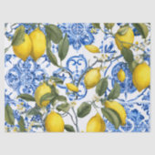 Lemon Mediterranean Decorative Tissue Wrap Paper 薄葉紙 (正面)