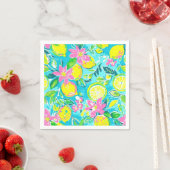 Lemon Napkins スタンダードカクテルナプキン (インサイチュ)