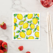 lemon napkins スタンダードカクテルナプキン (インサイチュ)