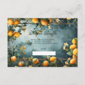 Lemon Orchard Floral Diapper Raffle エンクロージャーカード (正面)