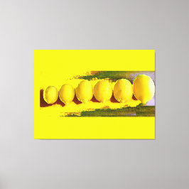 Lemon Parade Abstraction キャンバスプリント