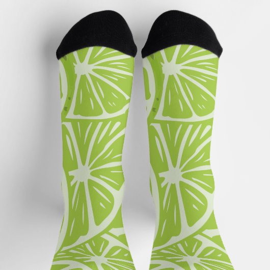 Lemon pattern ソックス (上部)