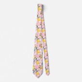 Lemon Pattern Men's Necktie  ネクタイ (正面)