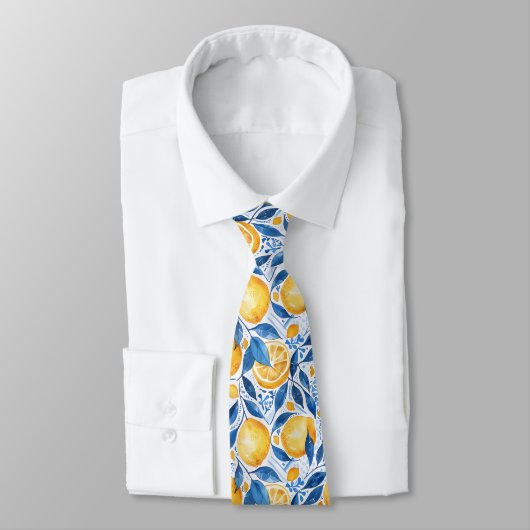 Lemon Pattern Men's Necktie  ネクタイ (タイ)