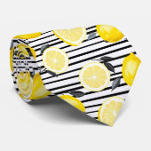 Lemon Pattern Men's Necktie  ネクタイ (ロール)