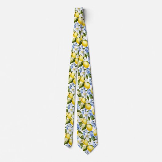 Lemon Pattern Men's Necktie  ネクタイ (裏面)