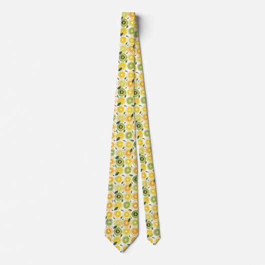 Lemon Pattern Men's Necktie  ネクタイ (正面)