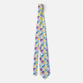 Lemon Pattern Men's Necktie  ネクタイ (裏面)